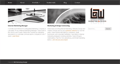 Desktop Screenshot of bwmarketingdesign.com